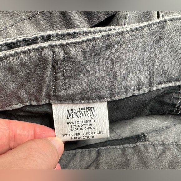 Midway USA Men's Military Gray Tactical Ripstop Cargo Pants 38x30 - Picture 8 of 11